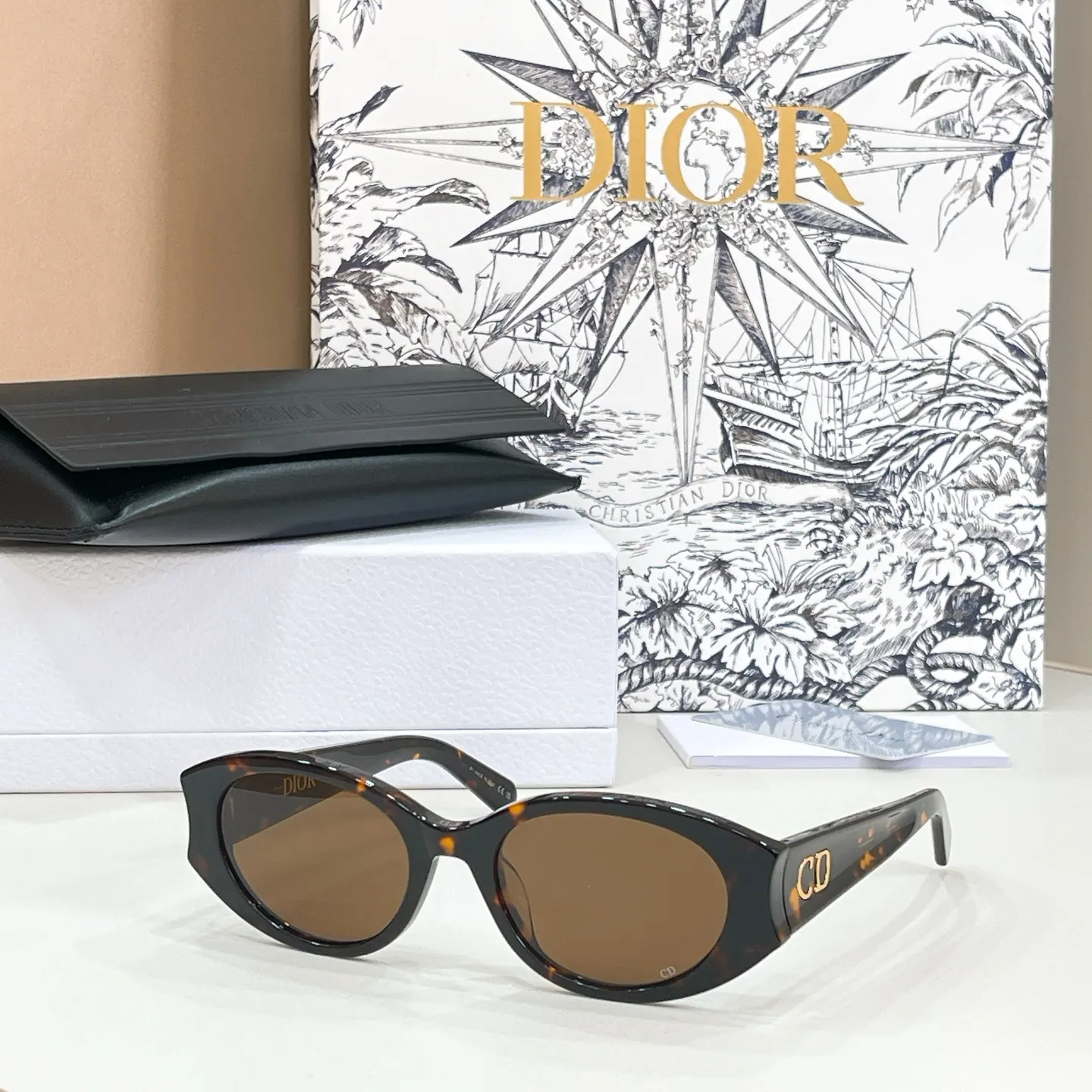 Dior 墨镜 時尚防晒 太陽鏡
