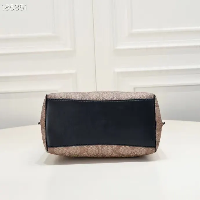 Monogram Bucket Bag Casual Leather