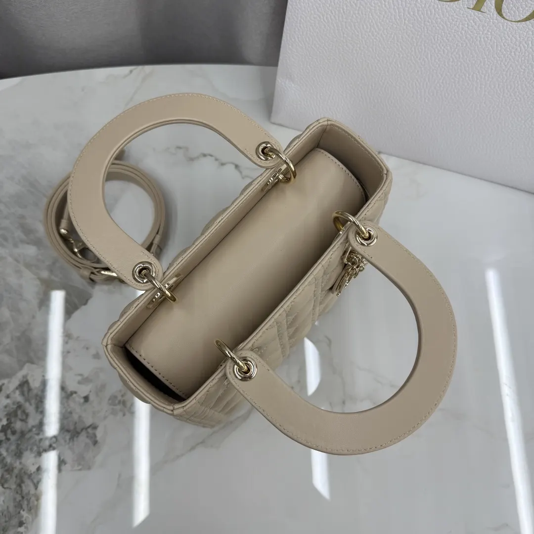 Dior Lady Dior Lady Sheepskin Clip Fine Accessories Handbag Image 5 Dior Lady Dior Lady Sheepskin Clip Fine Accessories Handbag Image 5