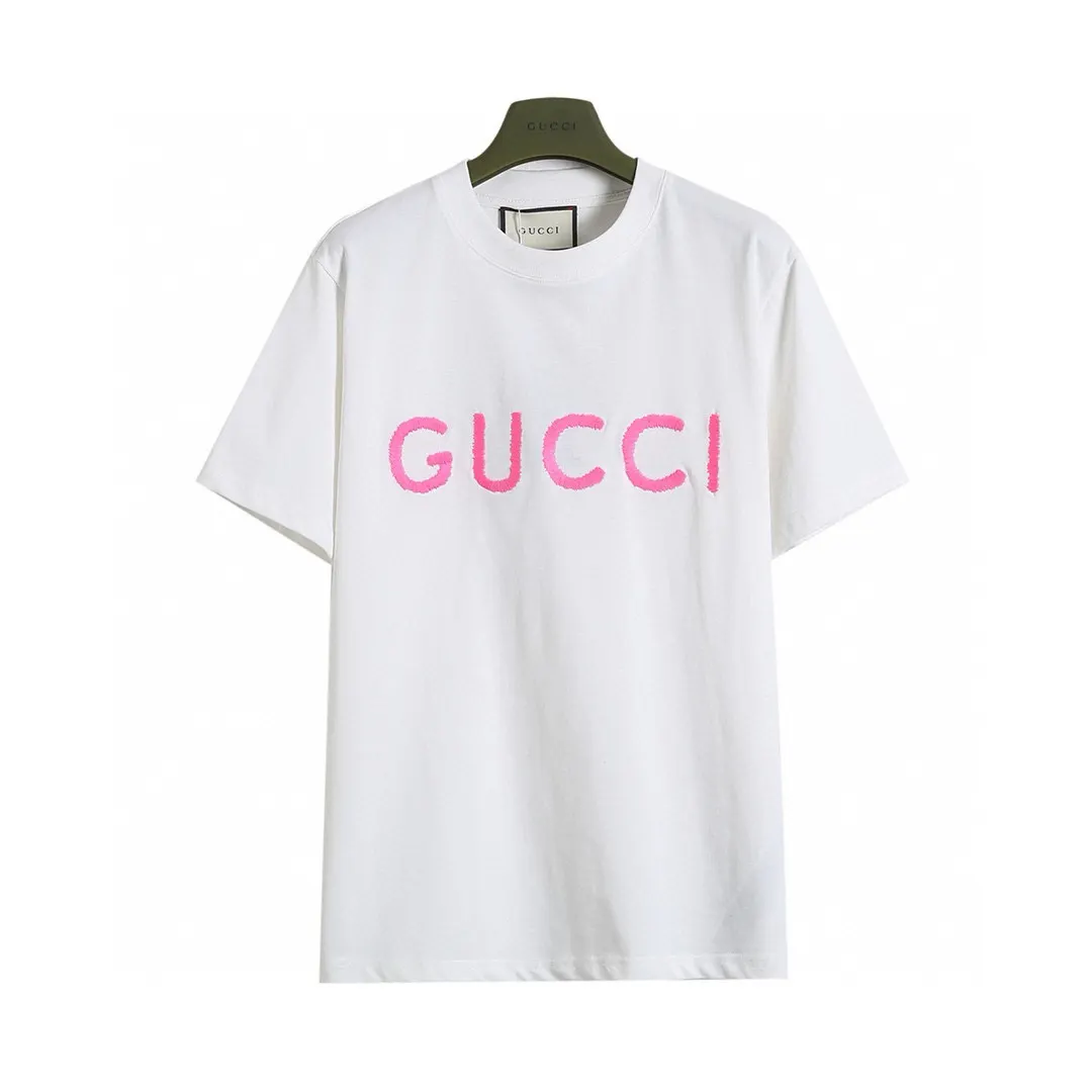 Gucci Double G Embroidery Short Sleeve T-Shirt Image 4 Gucci Double G Embroidery Short Sleeve T-Shirt Image 4