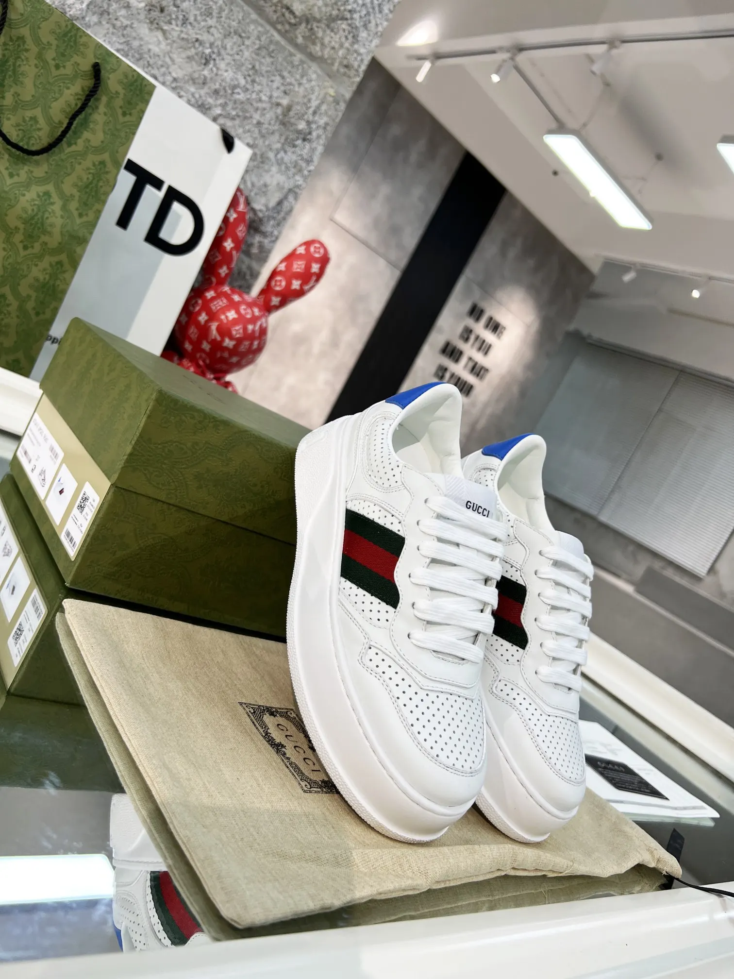 Gucci Logo休闲运动鞋 百搭款
