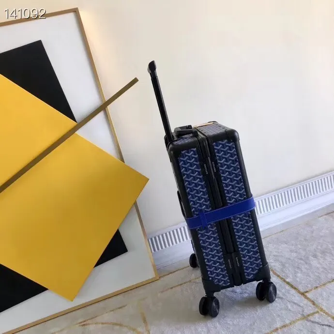 Goyard 戈雅 行李箱 拉杆箱 時尚新宠 復古形的 旅行拉杆款 輕便出行款