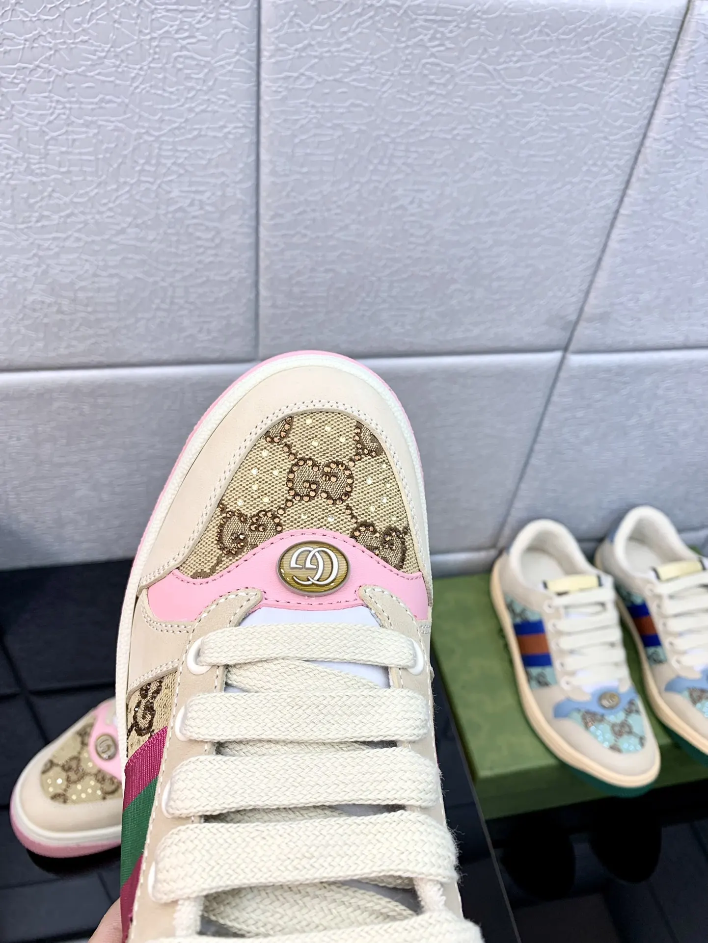 Gucci Logo休閒運動鞋