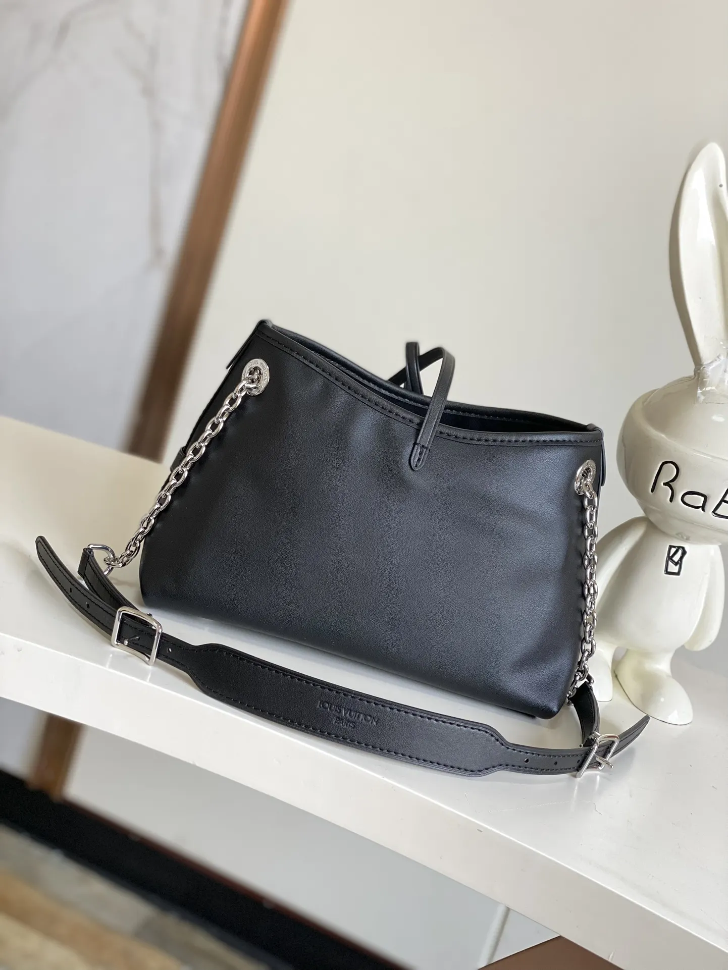 CarryAll 黑色 帆布 链条包 精致链条款