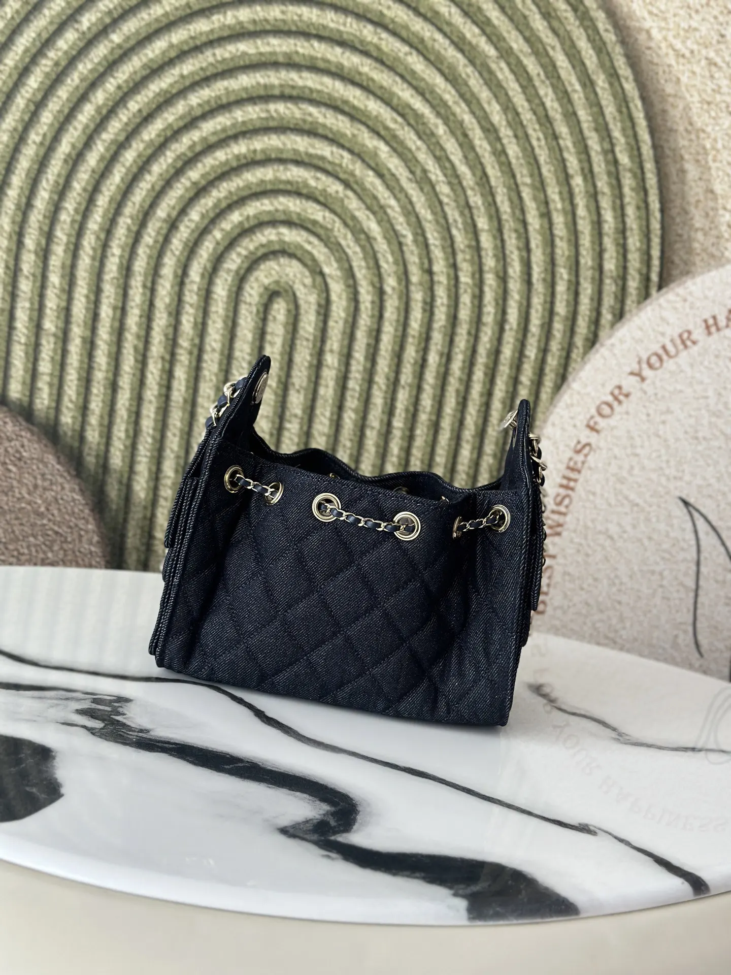 CHANEL Hobo 牛仔 腋下包 复古腋下背款