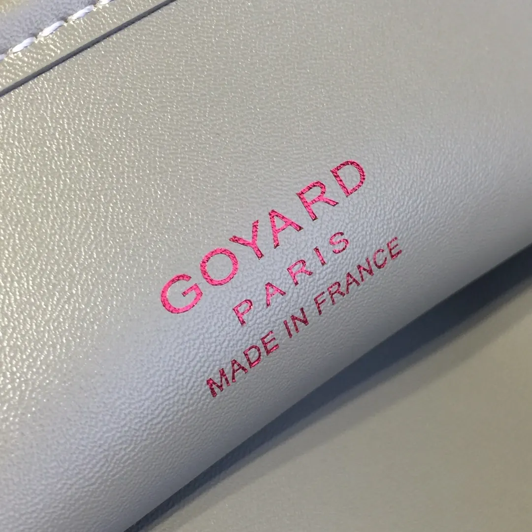 Goyard 戈雅 双面可用 充满法式优雅 订制Y字母涂鸦料 皮轻 旅行包 大容量旅行款