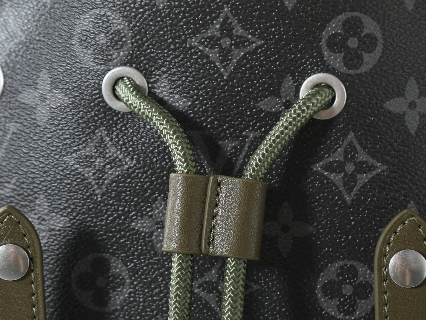 Green Backpack Canvas