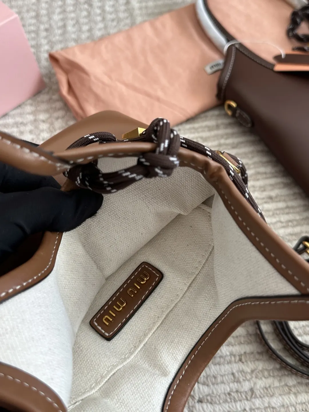 Miu 盒 miumiu 托特包 大容量托特款