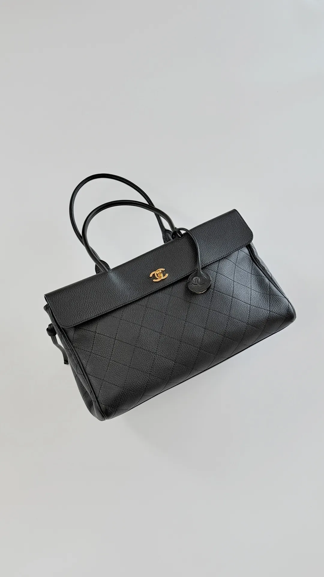 Black Hobo Shoulder Bag Vintage