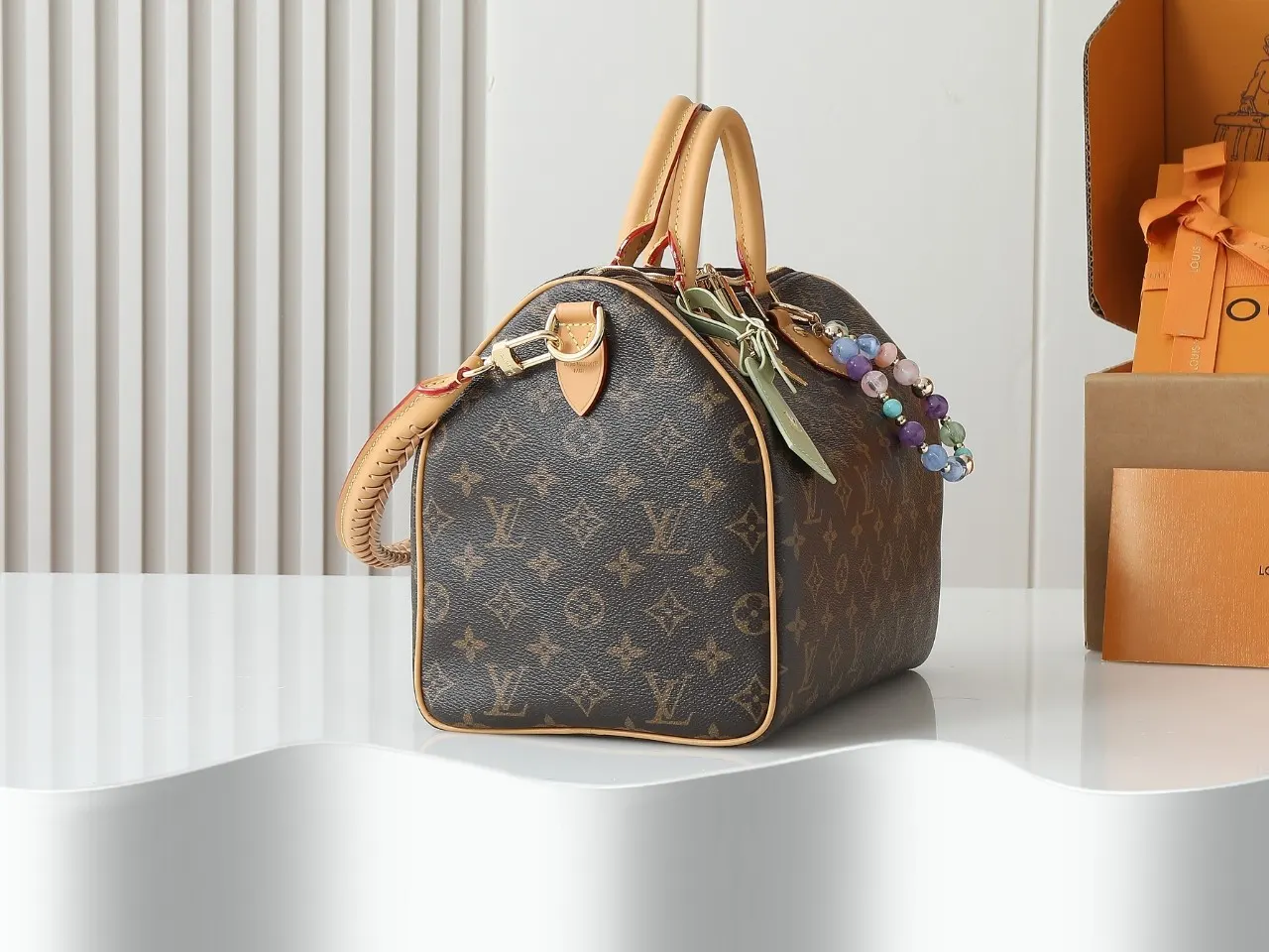 LV Speedy 牛皮 收納包 旅行收納款