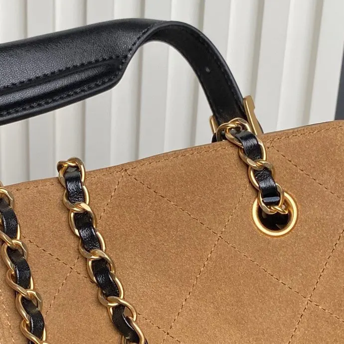 CHANEL Hobo 麂皮 腋下包 复古腋下背款