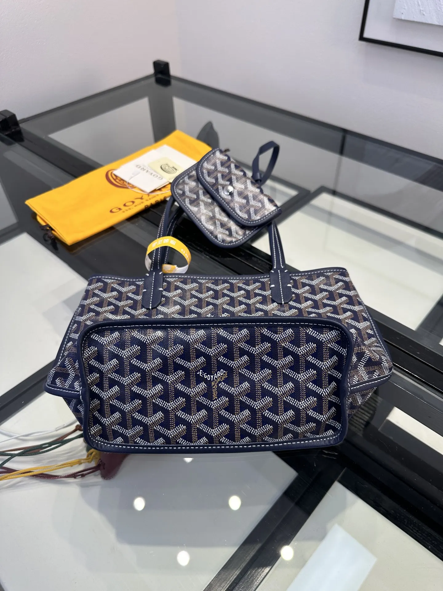 Goyard Tote Bag Leather