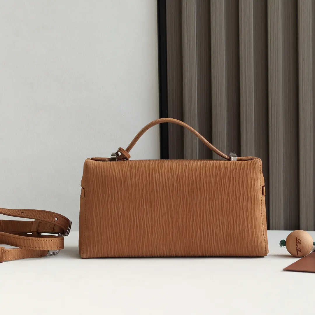 Brown Crossbody Bag Lightweight Leather