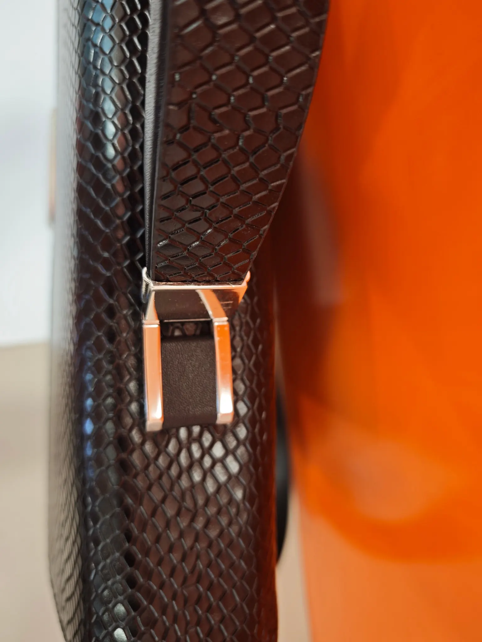 Black Briefcase Business Commuter Leather