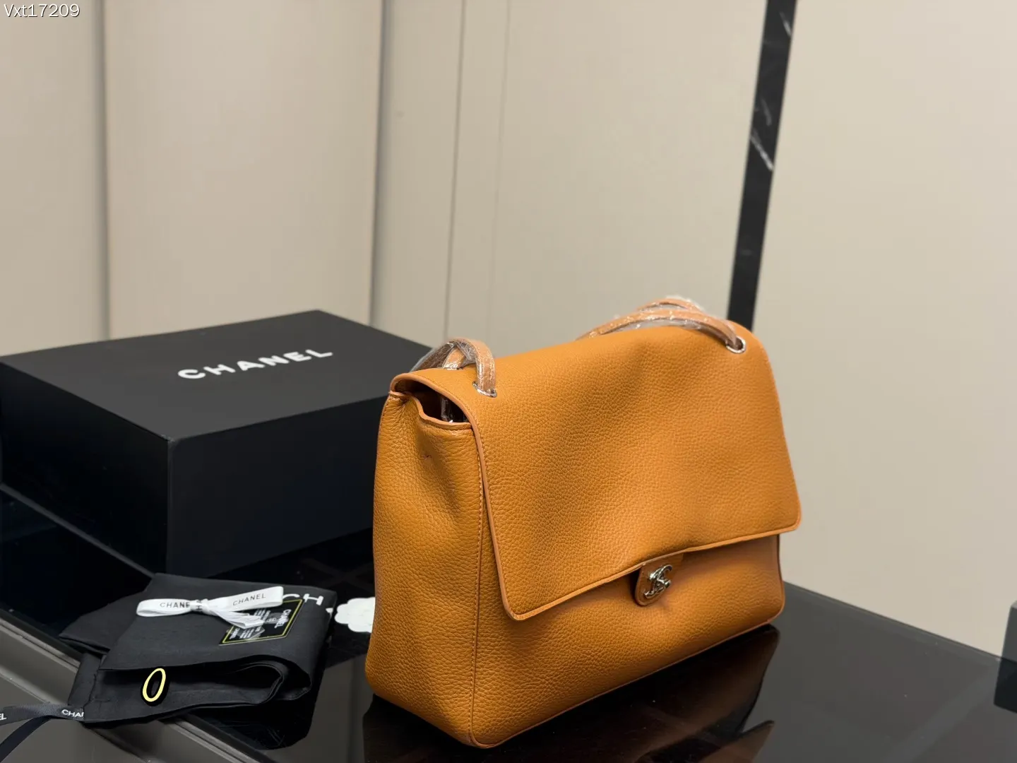Chanel Hobo Shoulder Bag Vintage Leather