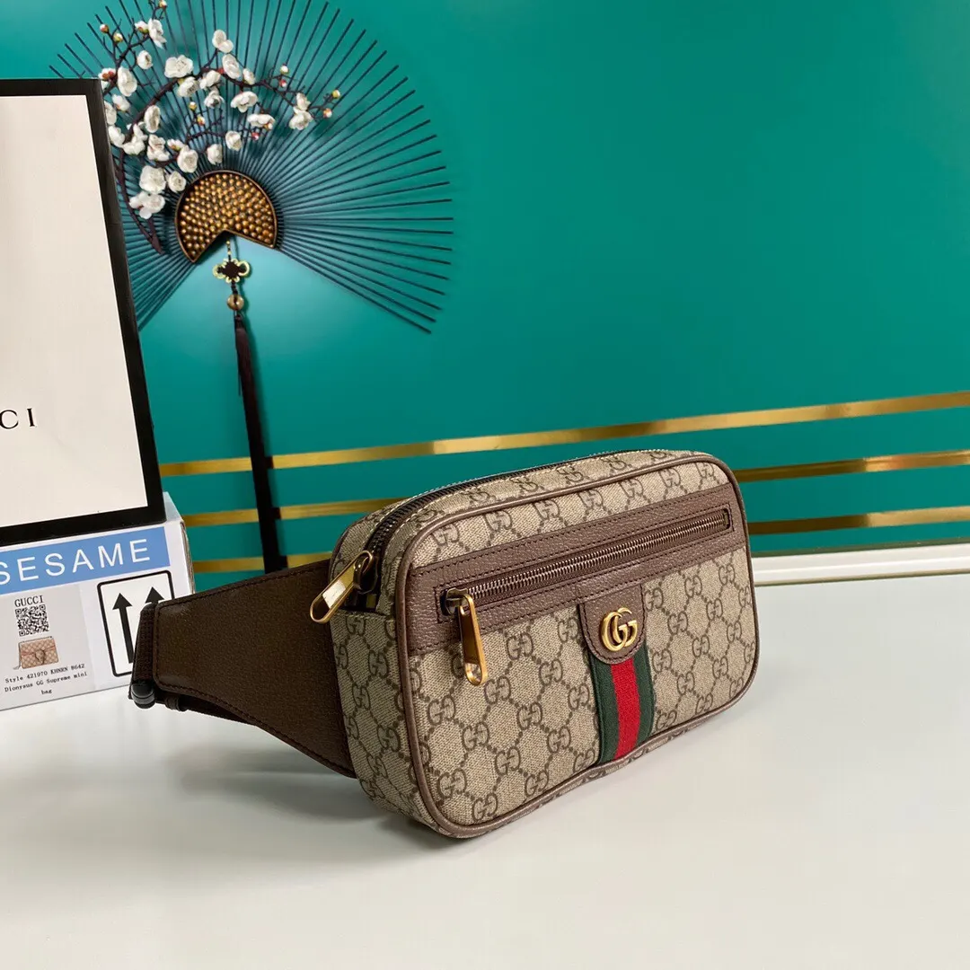Belt Bag Casual Leather