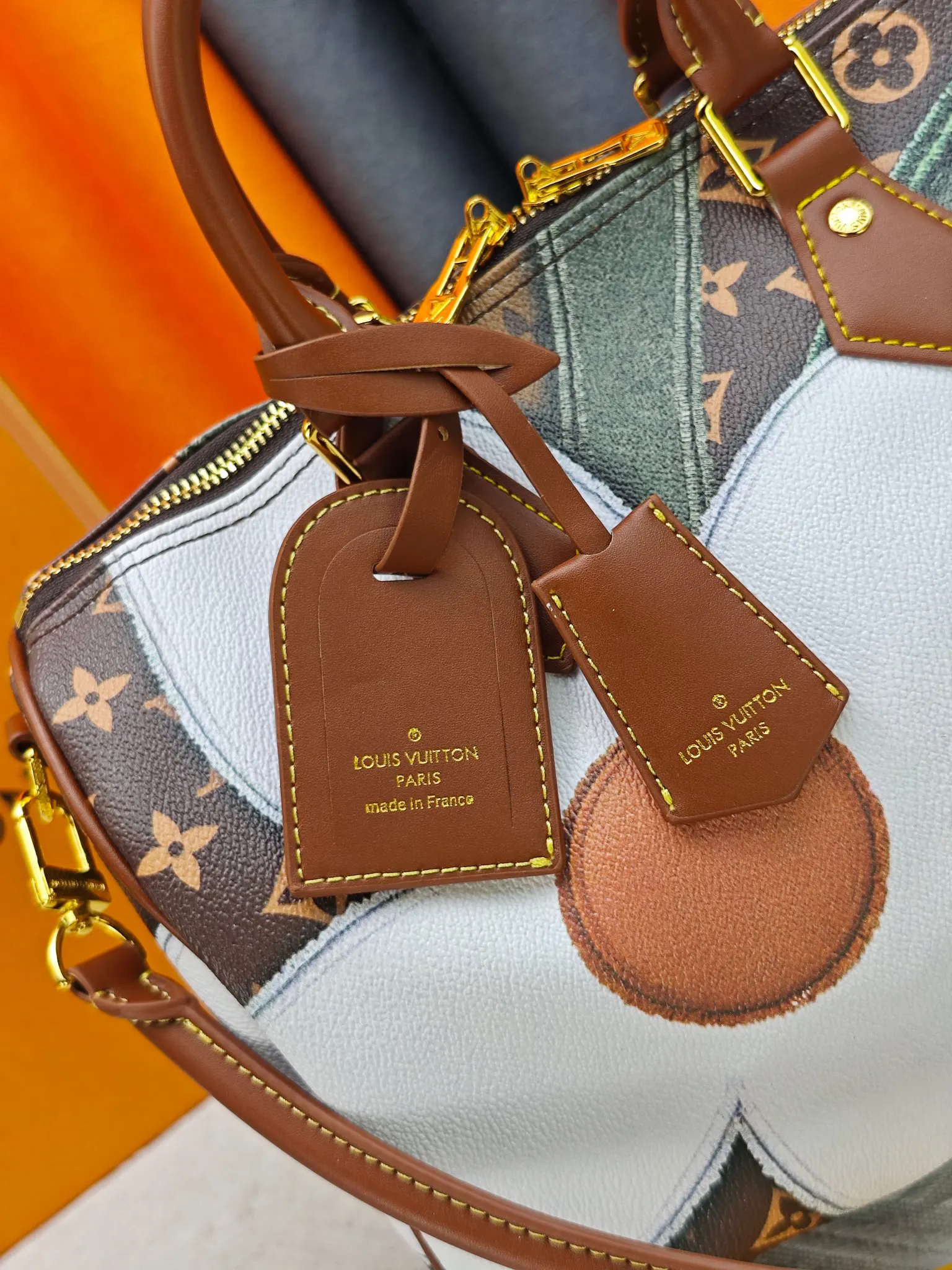 LV Speedy 牛皮 手提包 通勤手提款