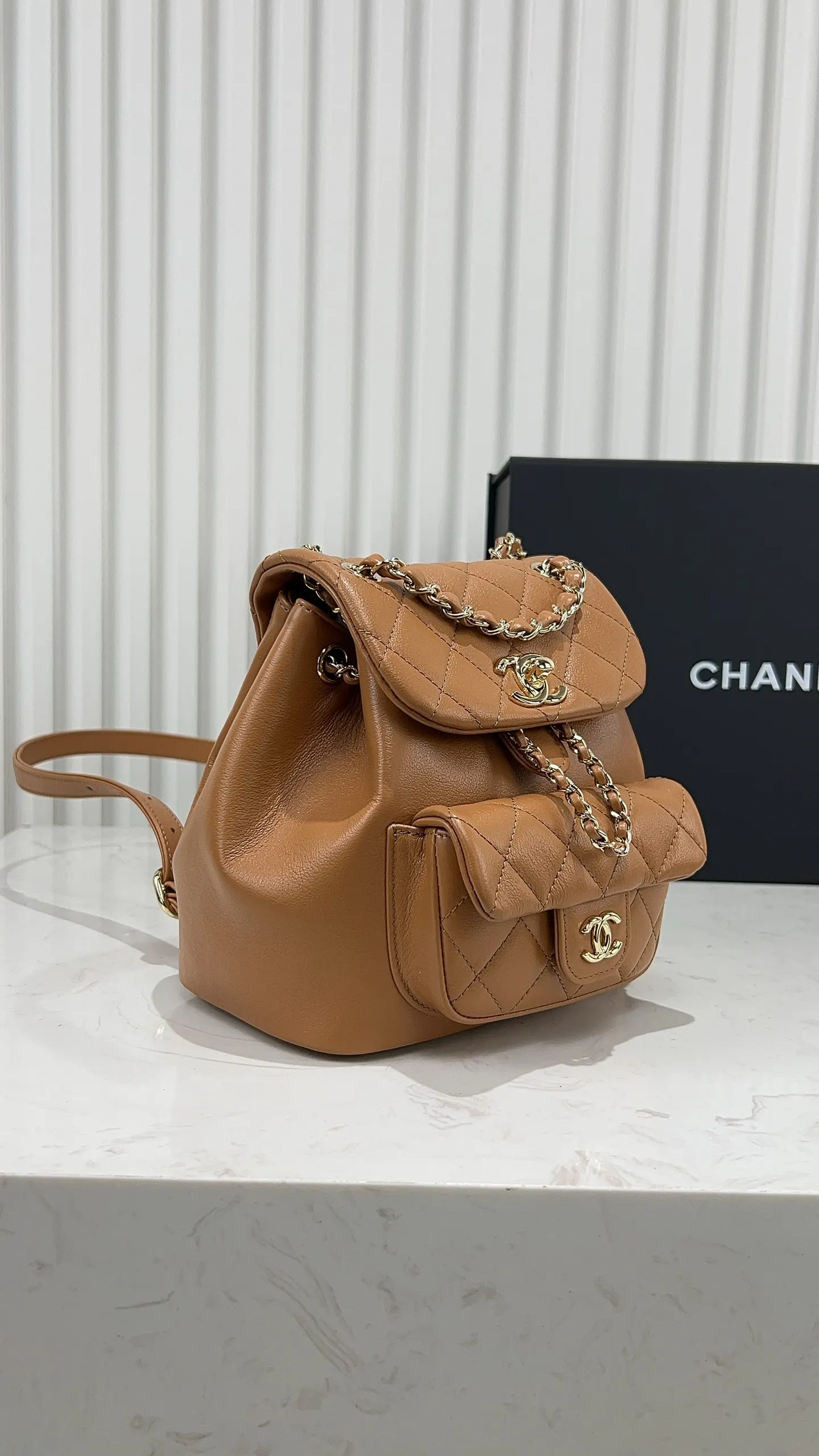 Chanel Backpack Leather