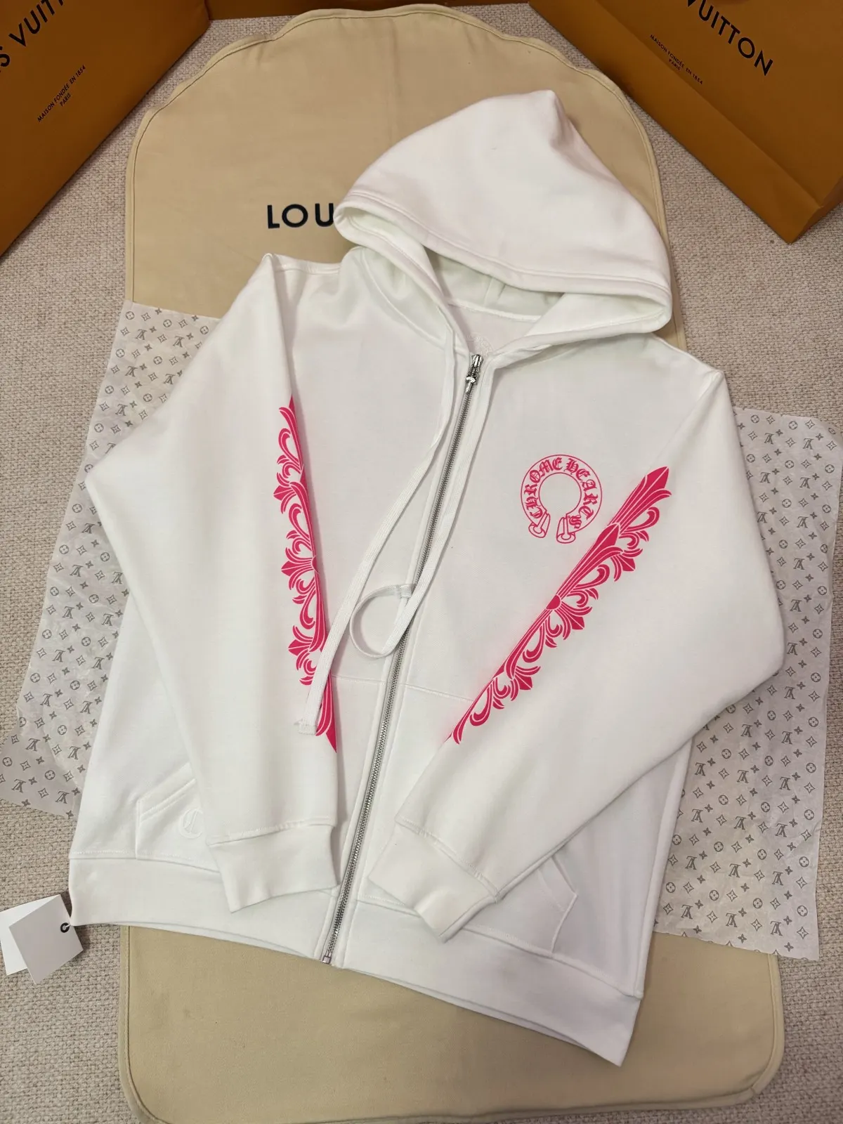 Chrome Hearts 印花 純棉 外套 通勤休閒款(數字3) Chrome Hearts 印花 純棉 外套 通勤休閒款(數字3)