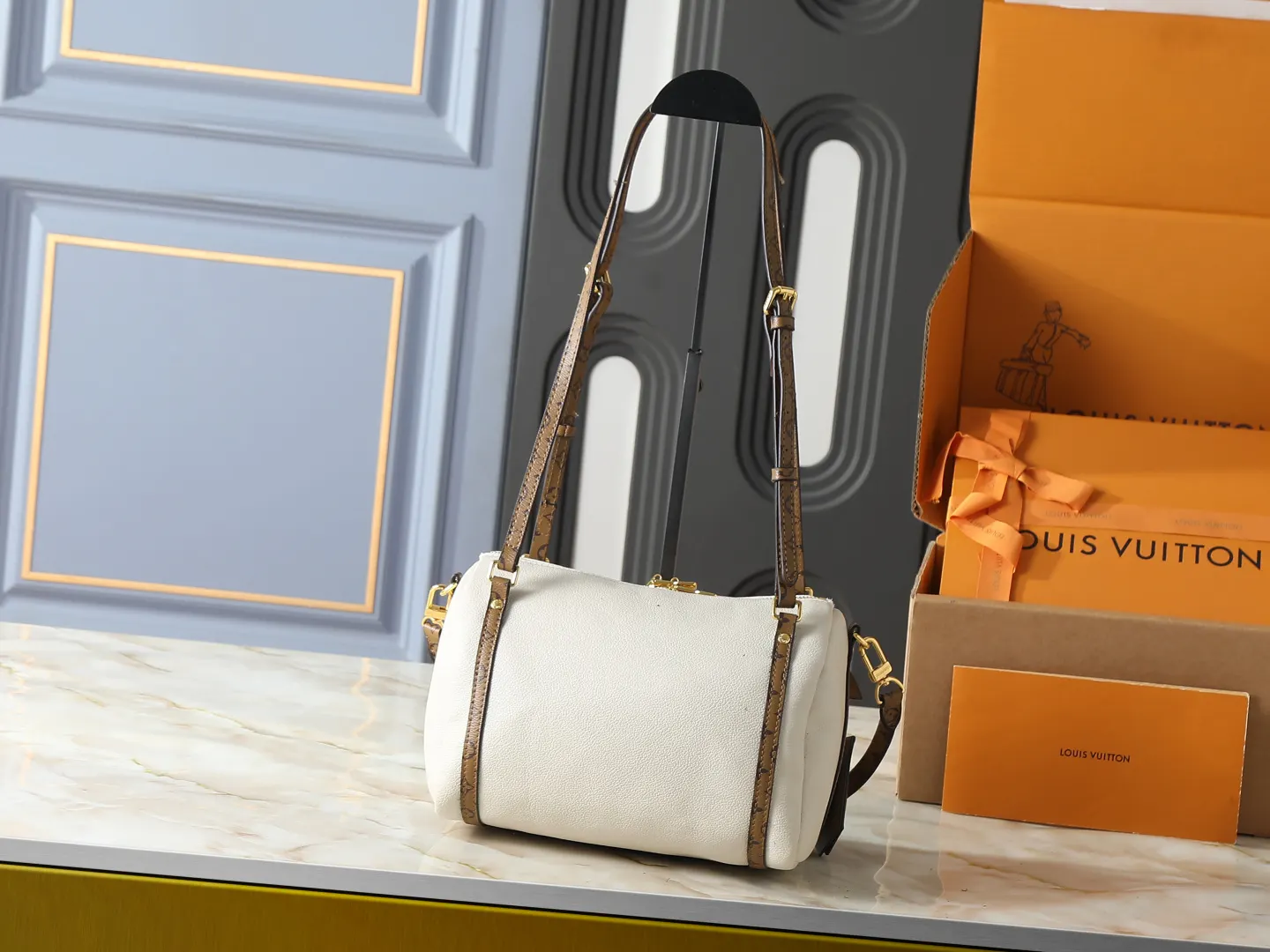 LV Keepall 牛皮 旅行袋 大容量旅行款