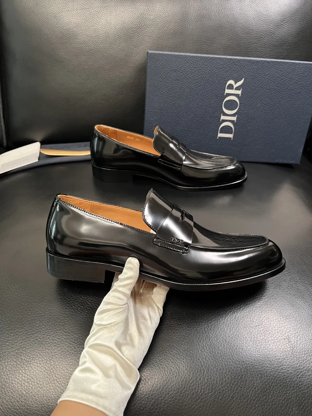 Dior 黑色牛皮乐福鞋 经典百搭款