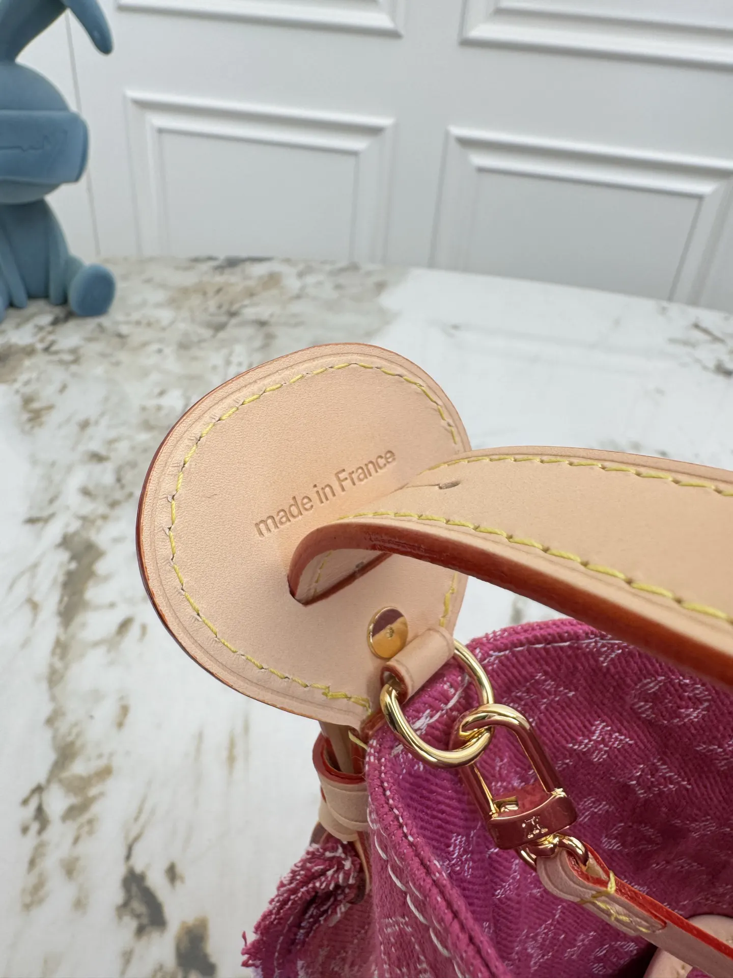 Louis Vuitton M27626 红色 皮革 手提包