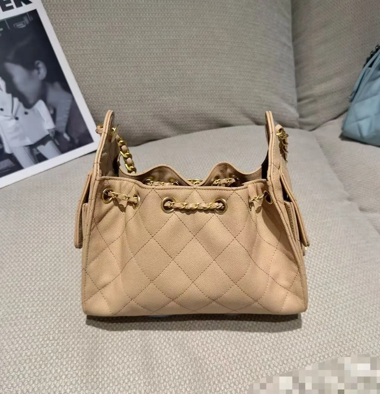 Chain Bag Leather