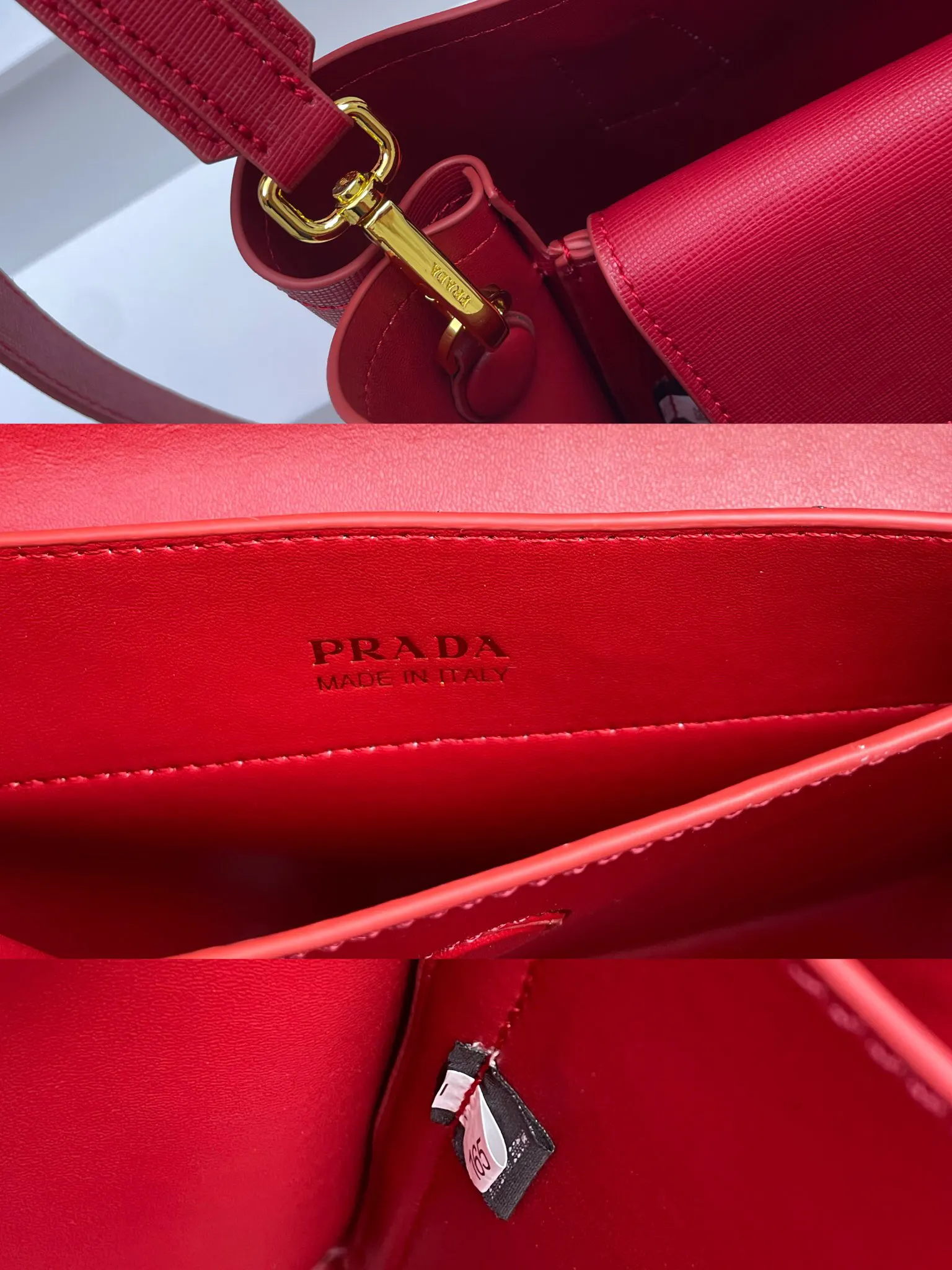 PRADA Saffiano十字纹牛皮 购物袋 轻便实用款