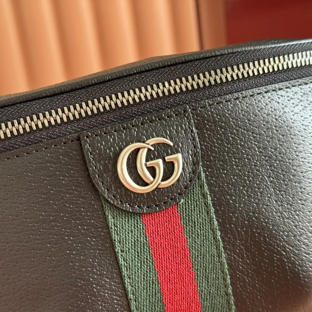 Black Green Belt Bag Casual