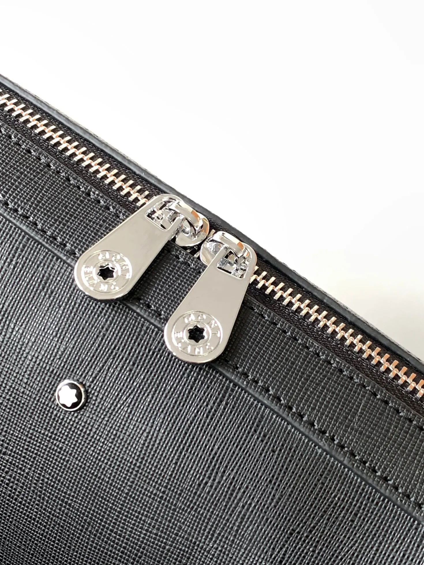 Black Briefcase Business Commuter Leather