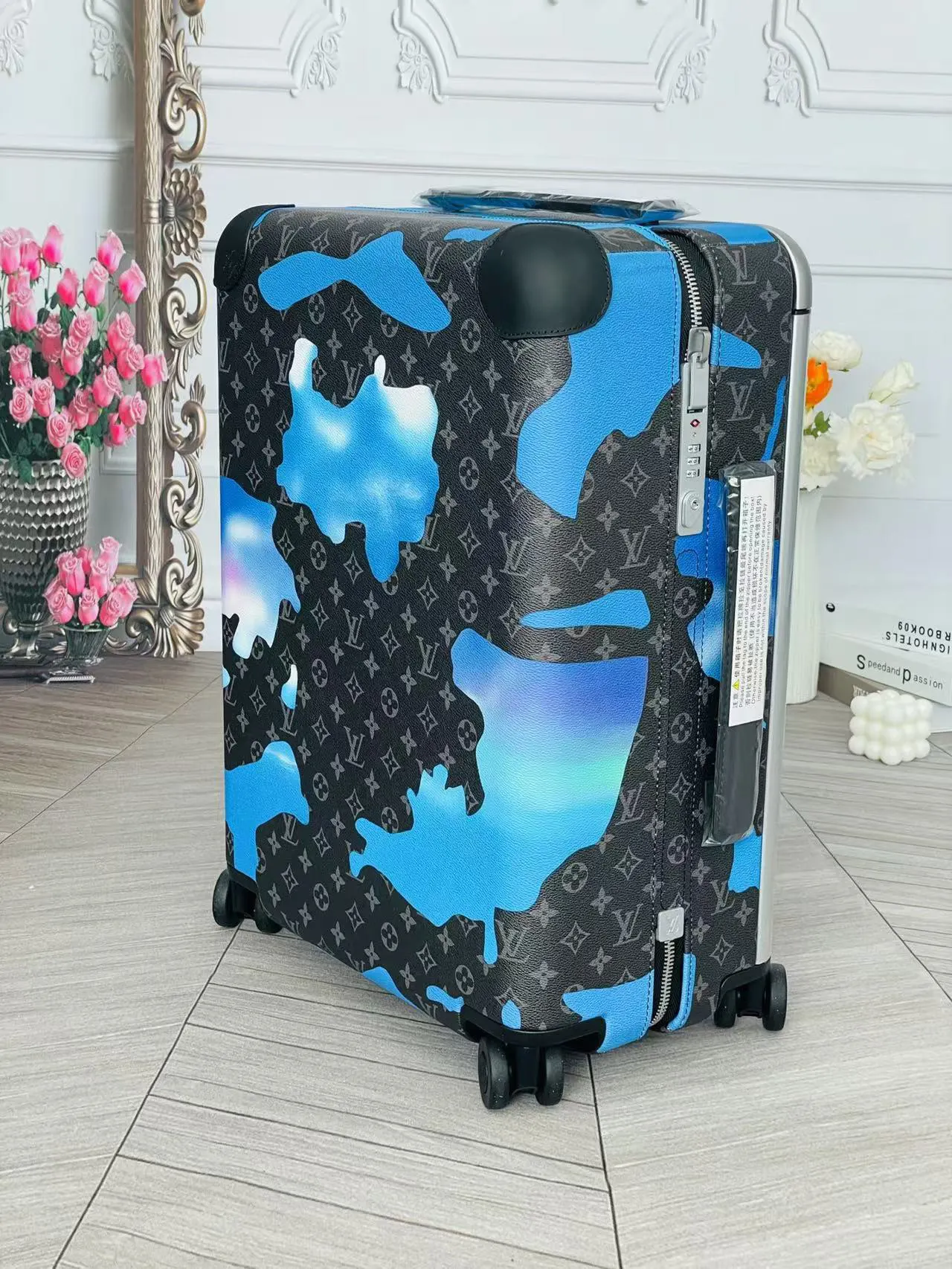 Louis Vuitton Monogram Suitcase Travel Lightweight Canvas