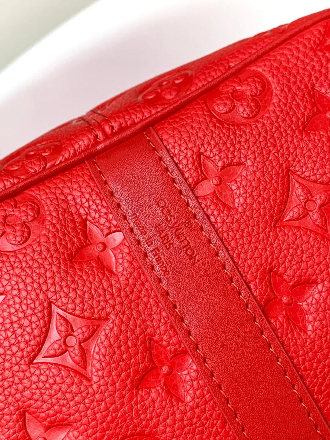 Keepall 紅色 黃色 Mo旅行袋 大容量旅行款