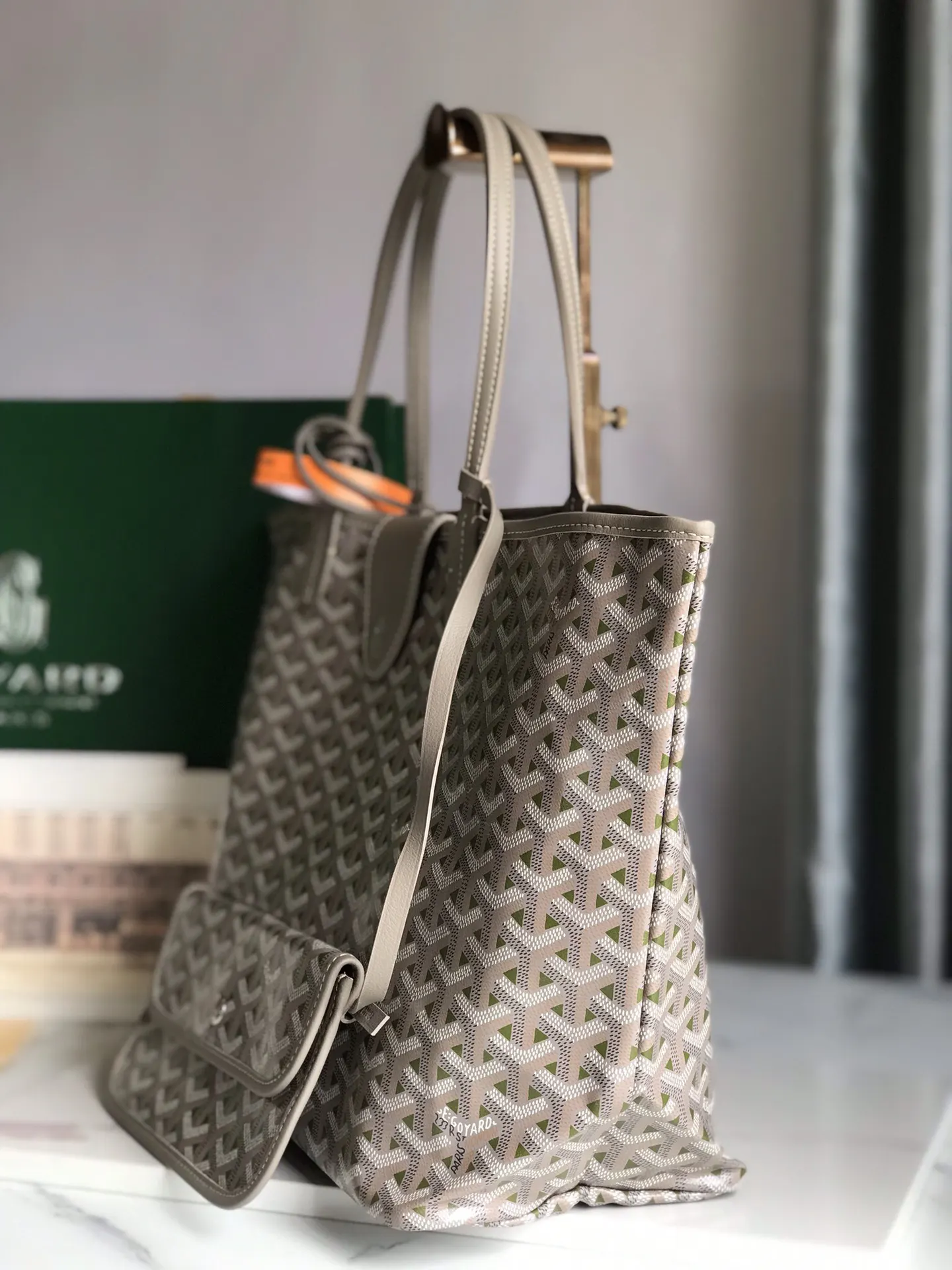 Goyard Tote Bag Leather