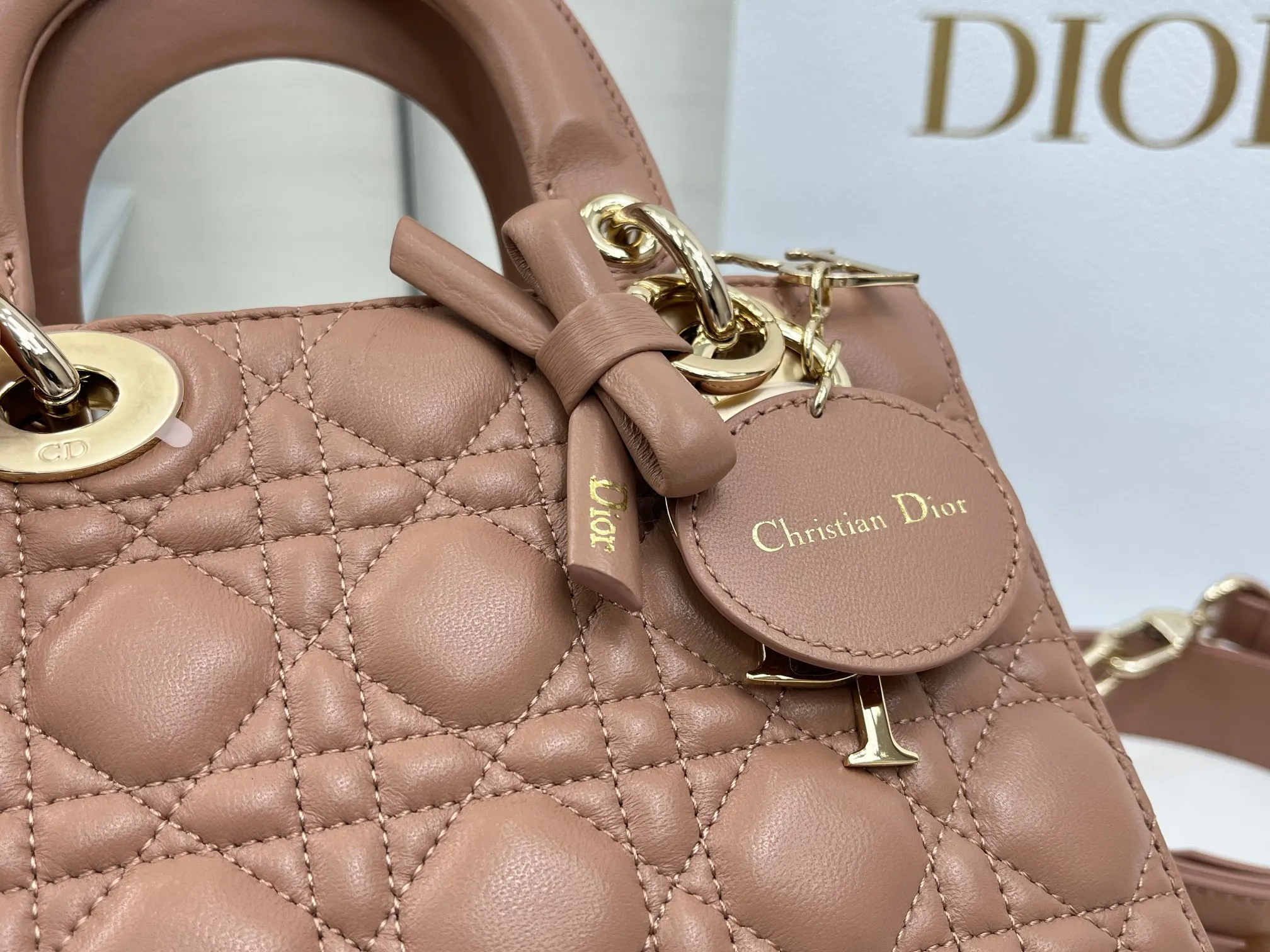 Dior My ABCDior 羊皮手袋 手提斜挎 复古