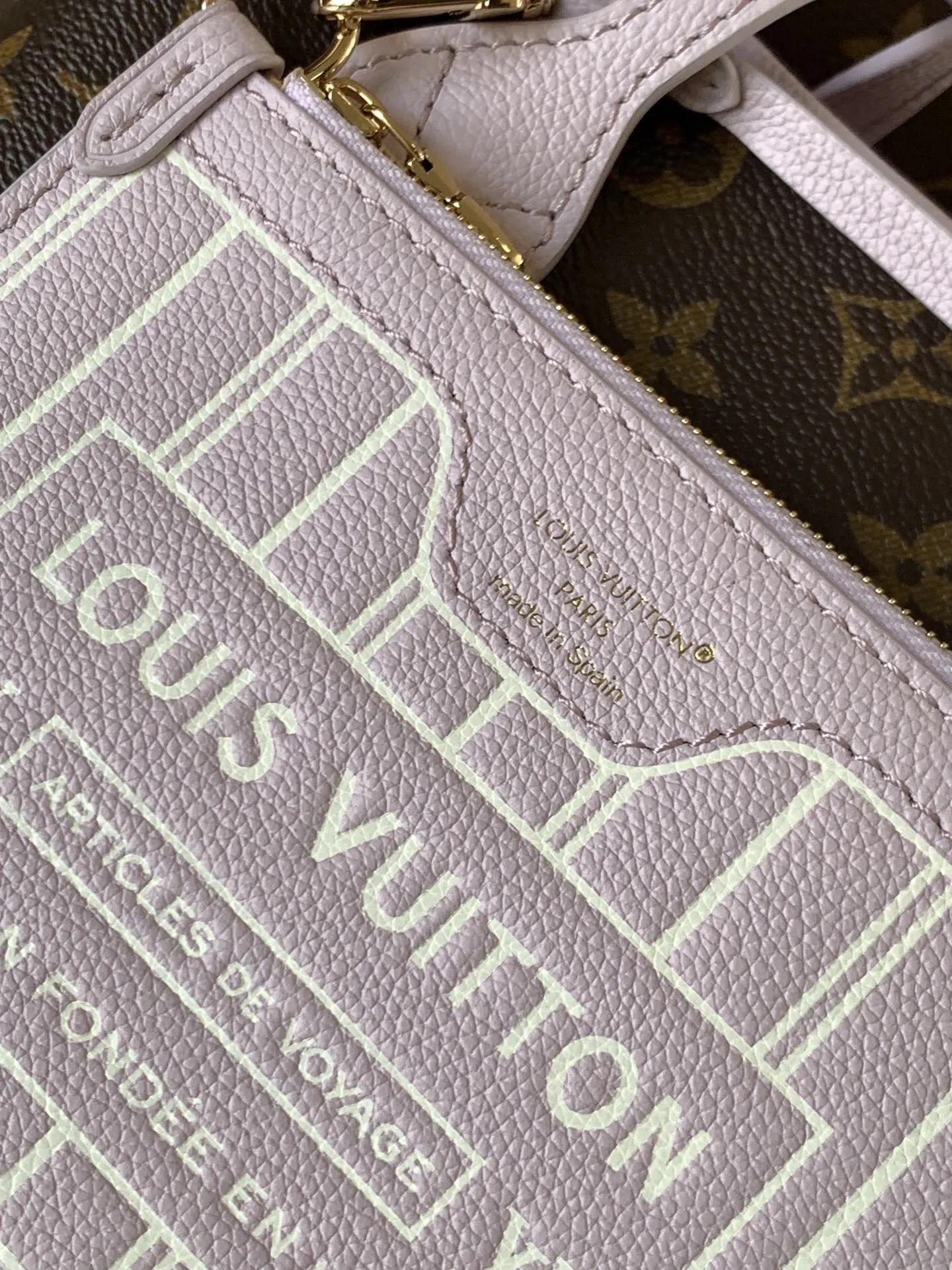 Louis Vuitton Purple Tote Bag Commuter Image 9 Louis Vuitton Purple Tote Bag Commuter Image 9