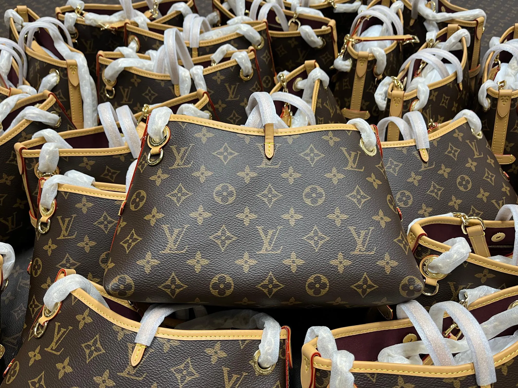 CarryAll 老花 水桶包 休閒水桶款