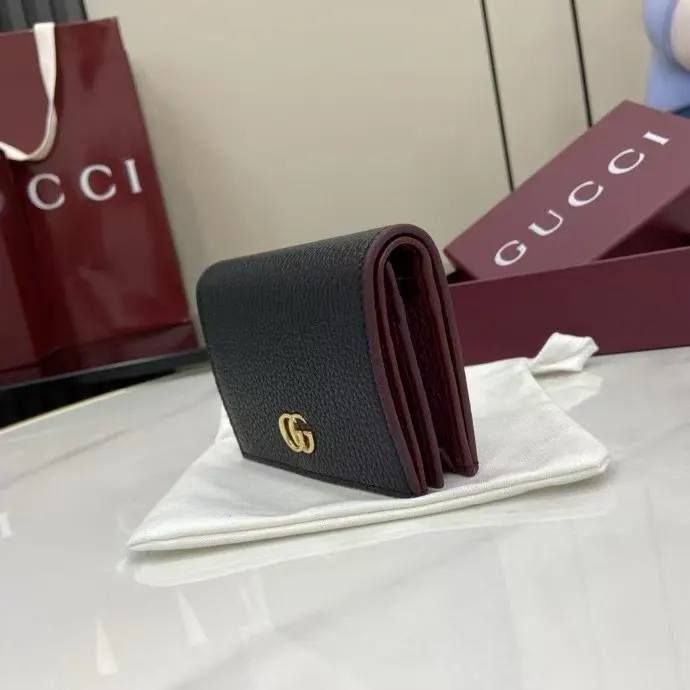 Gucci Marmont 絎縫皮革錢包 日常收納