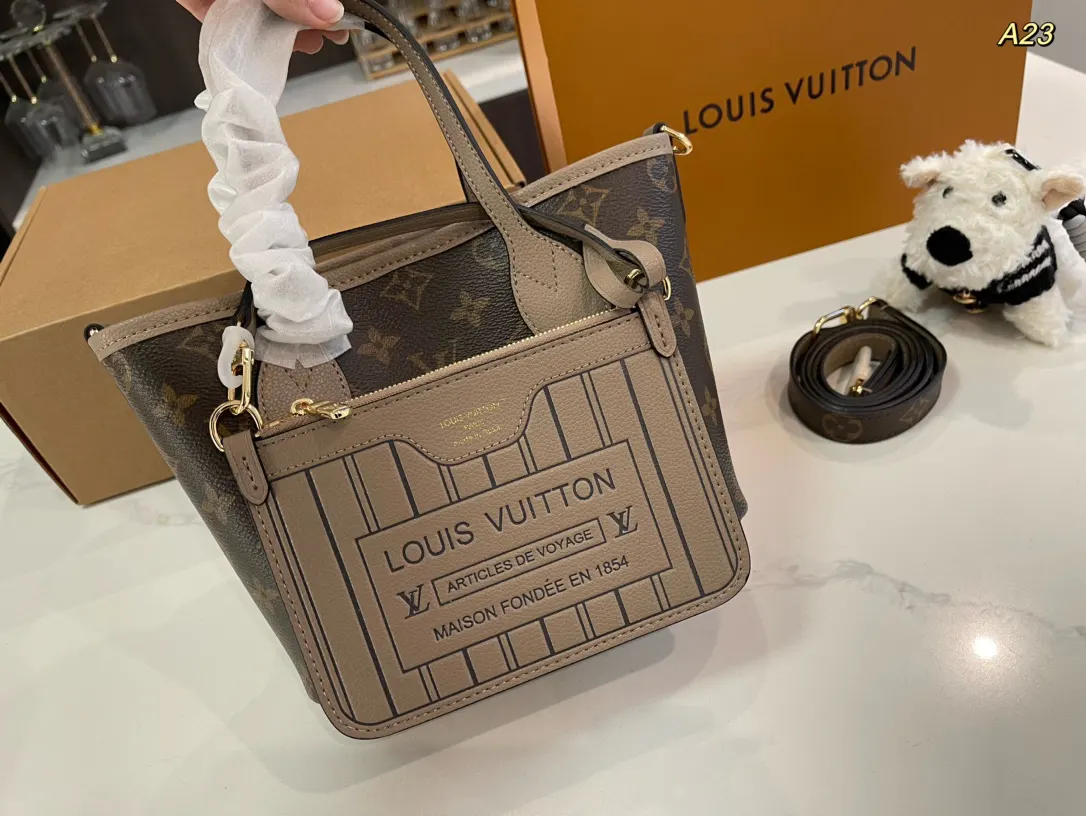 Louis Vuitton Monogram Bucket Bag Casual Leather