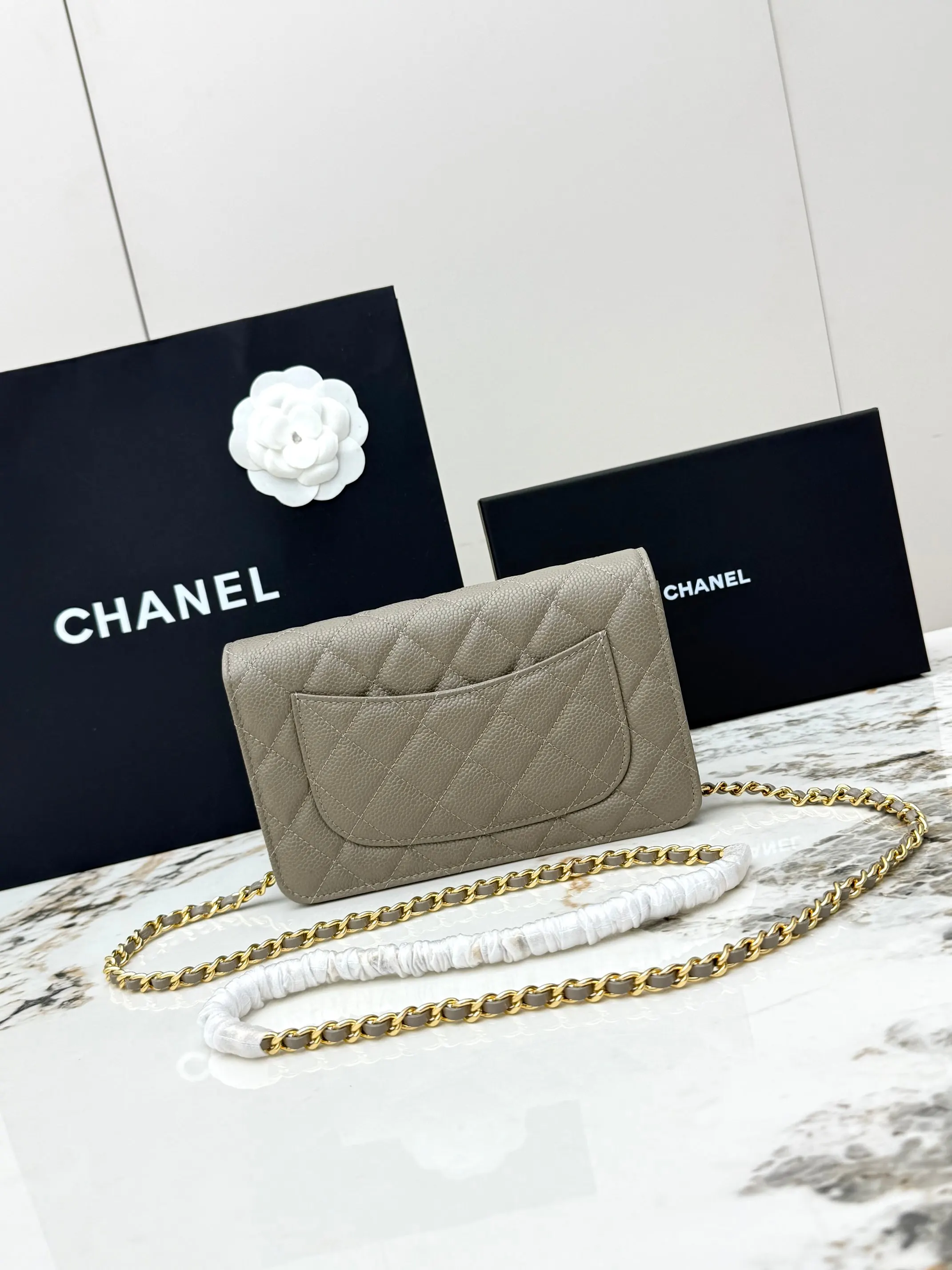 Chanel Chain Bag Leather