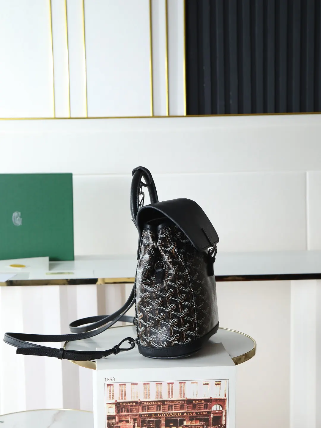 Goyard 黑色 雙肩包 实用雙肩款