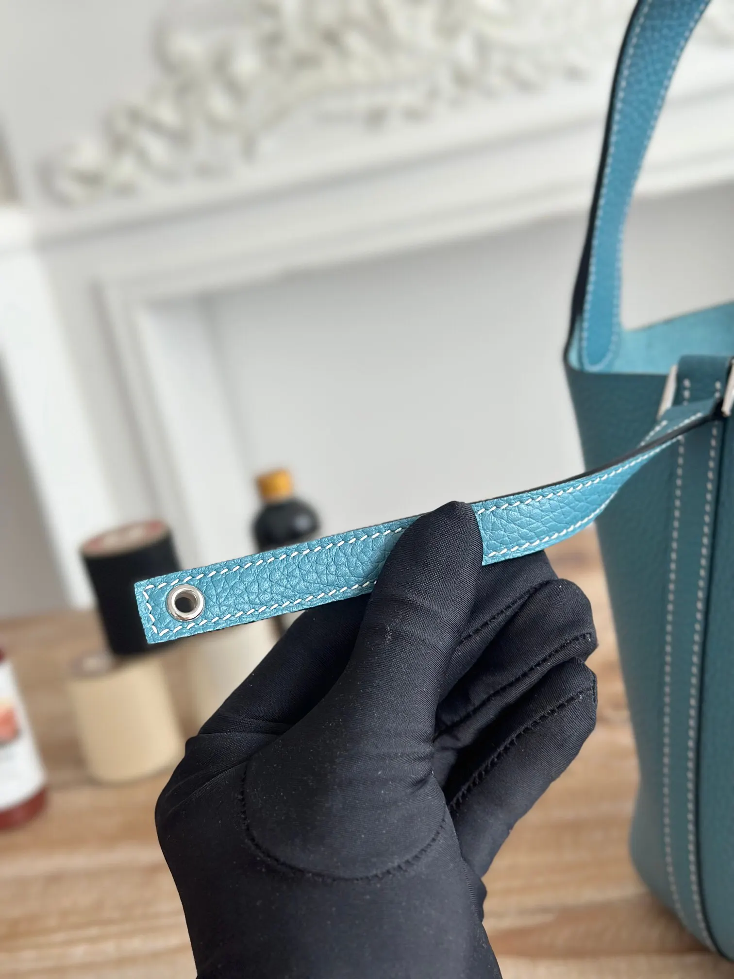 Hermès Top Handle Bag Classic Leather
