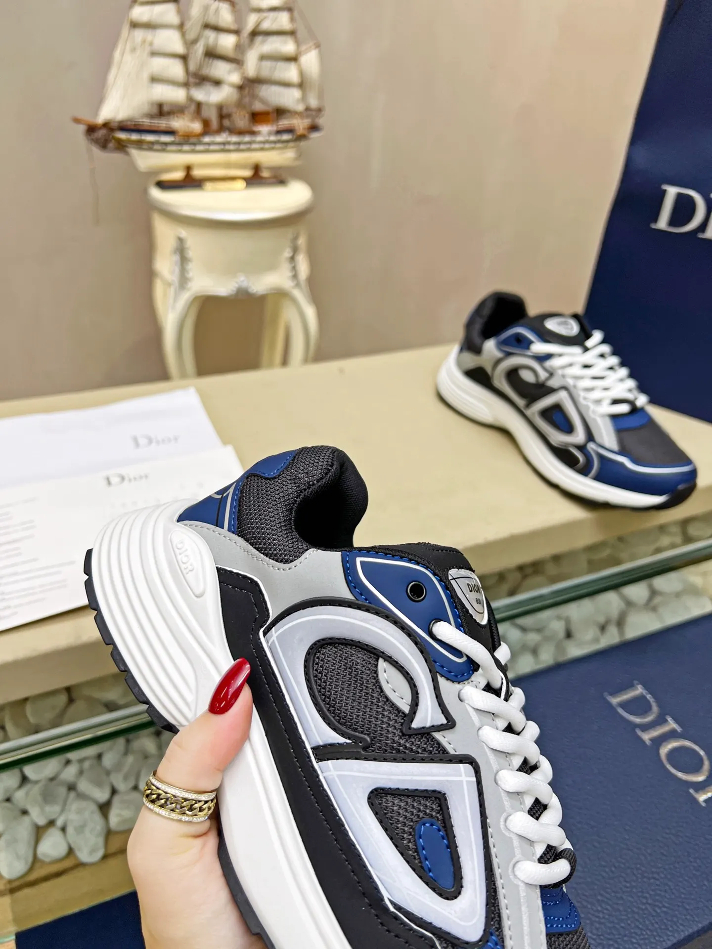 Dior B30 Black Sneakers