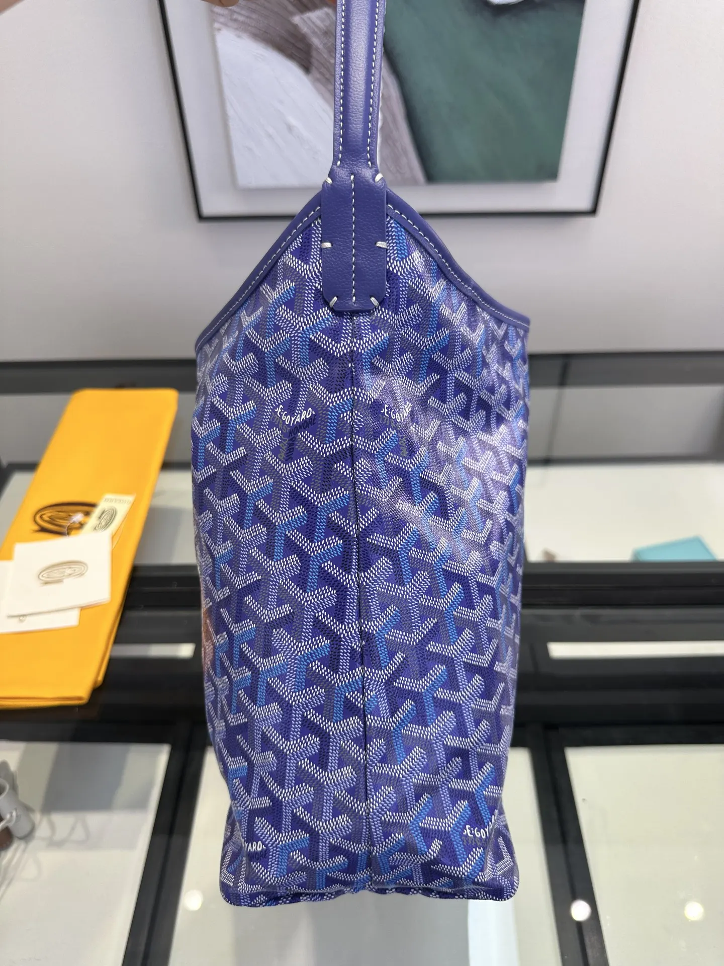 Goyard Hobo 老花 帆布 腋下包 复古腋下背款