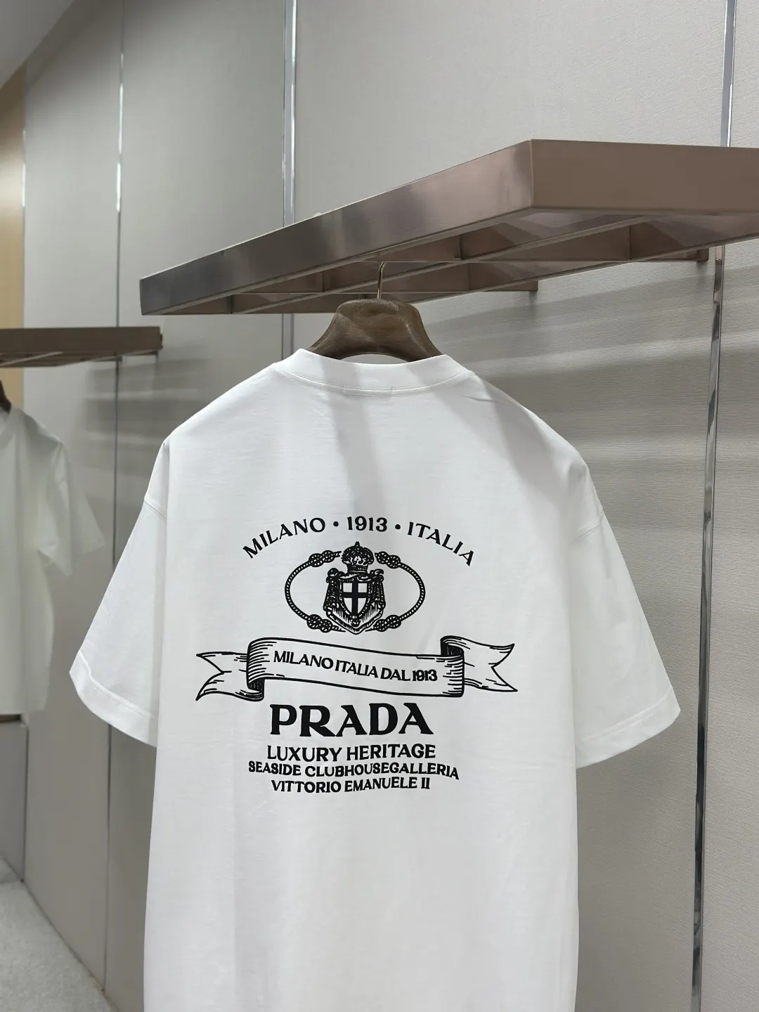 Prada 短袖T恤 高克重休闲