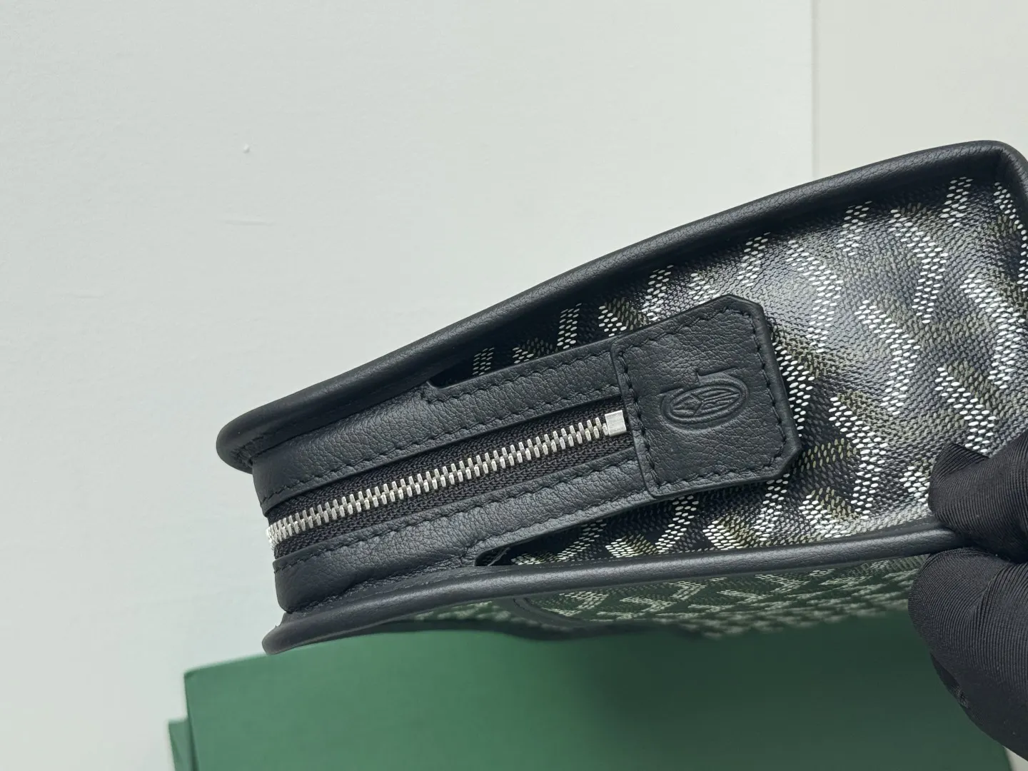 Goyard 黃色 牛皮 手拿包 精致手拿款