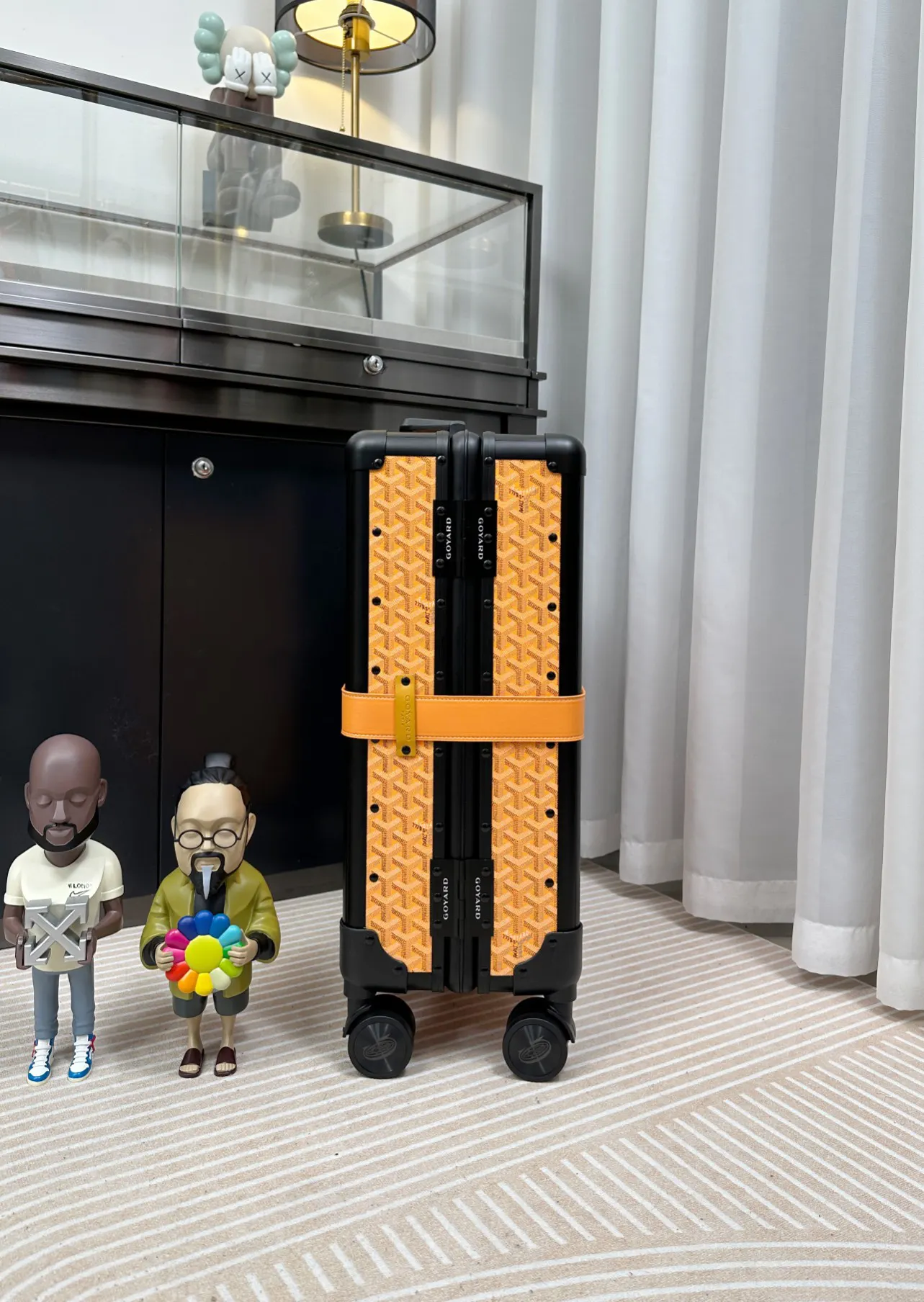 Goyard 戈雅 行李箱 拉杆箱 時尚新宠 復古形的 旅行拉杆款 輕便出行款