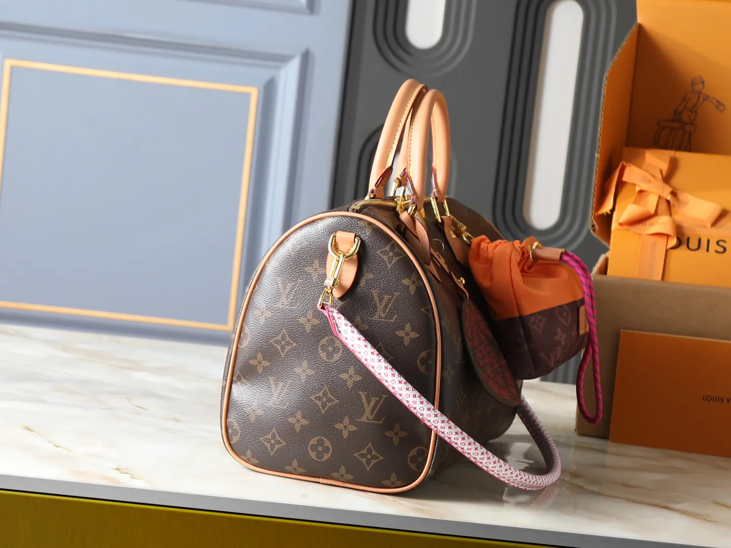 Louis Vuitton Organizer Pouch Travel Canvas