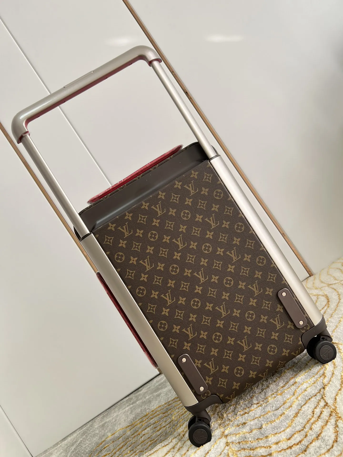 LV 老花 帆布 行李箱 旅行拉杆款 輕便出行款