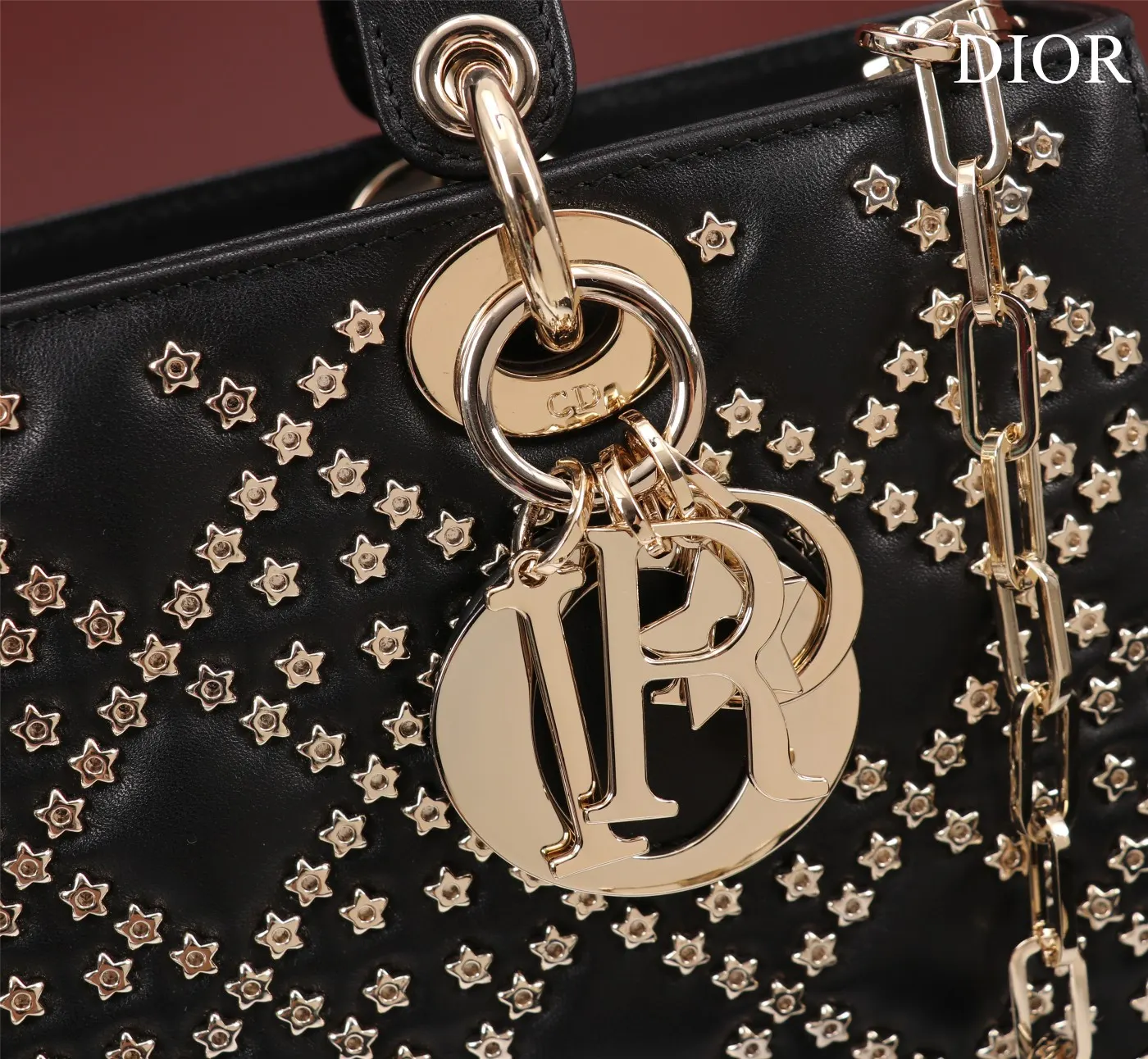 Dior 羊皮 进口 羊皮 纯手工戴妃包横版 手提包 通勤手提款