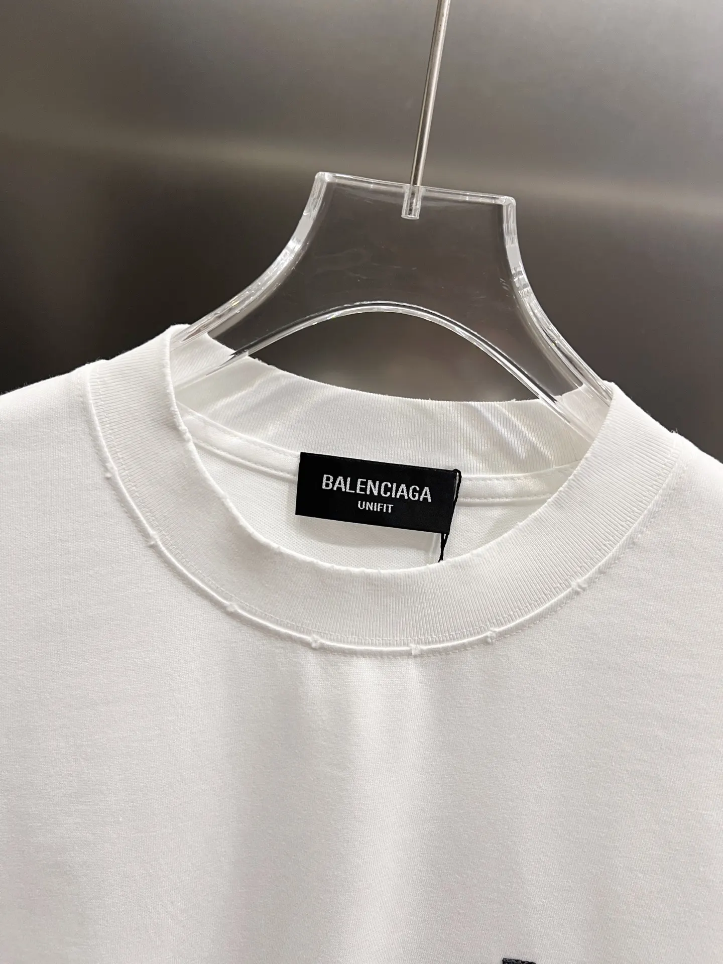 Balenciaga Black Logo Short Sleeve T-Shirt Loose